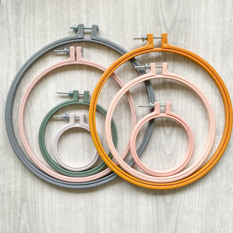 Rico Plastic Embroidery Hoops